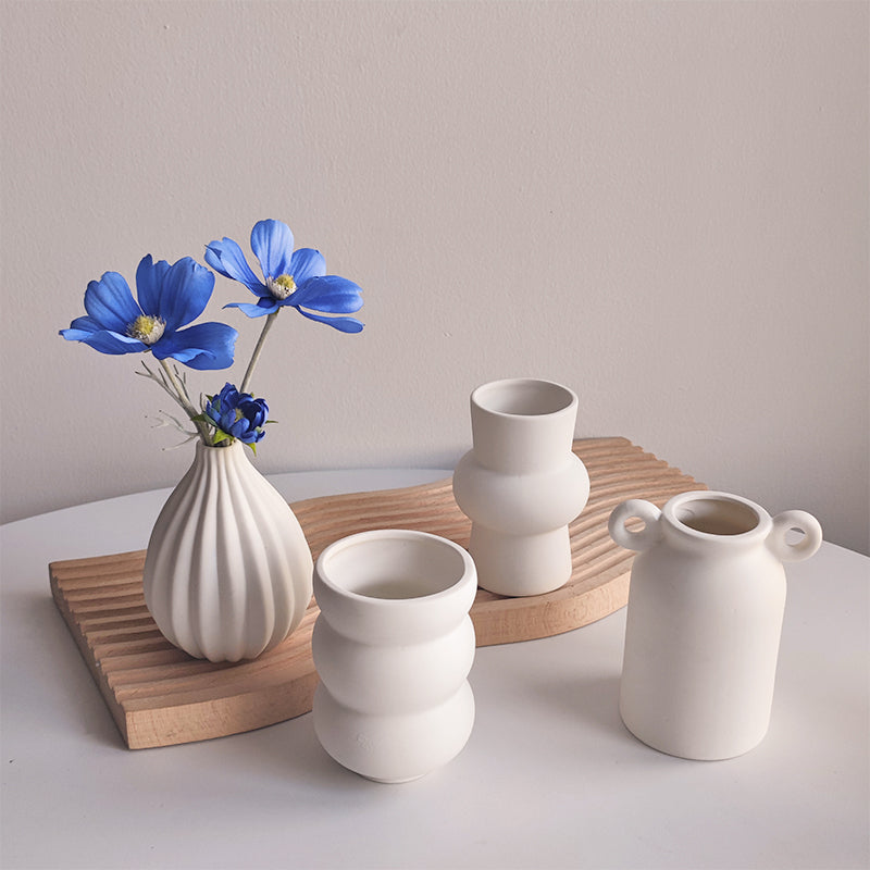 Vases en céramique blanche – Design minimaliste et contemporain L'univers-du-vase