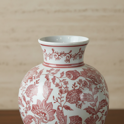 Vases en porcelaine florale – Élégance décorative intemporelle L'univers-du-vase