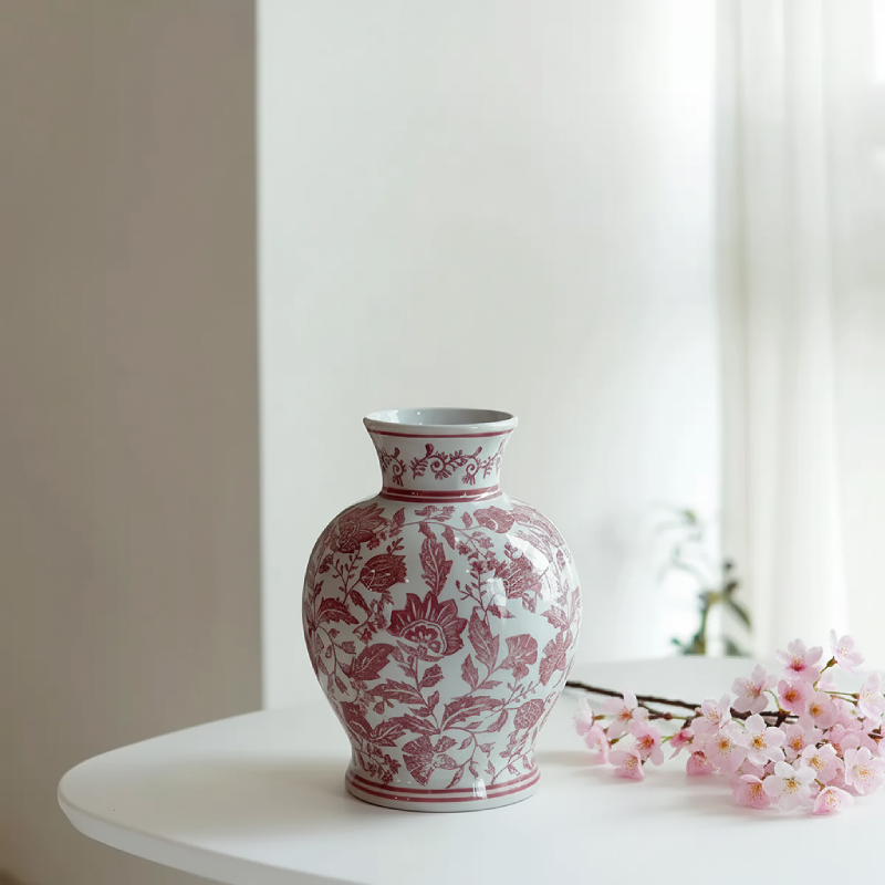 Vases en porcelaine florale – Élégance décorative intemporelle L'univers-du-vase