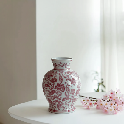 Vases en porcelaine florale – Élégance décorative intemporelle L'univers-du-vase