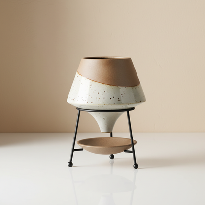 Vases en céramique sur pied – Design sculptural contemporain L'UNIVERS DU VASE