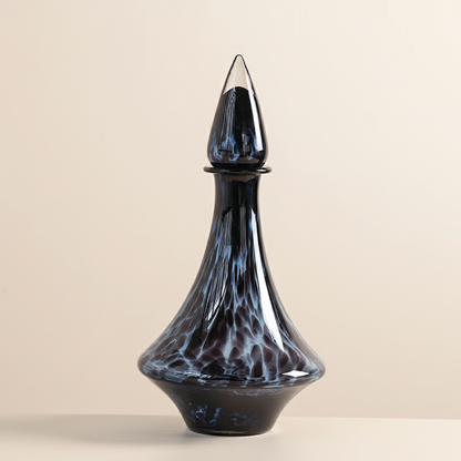 Vase en verre sculptural – Design contemporain fumé L'univers-du-vase
