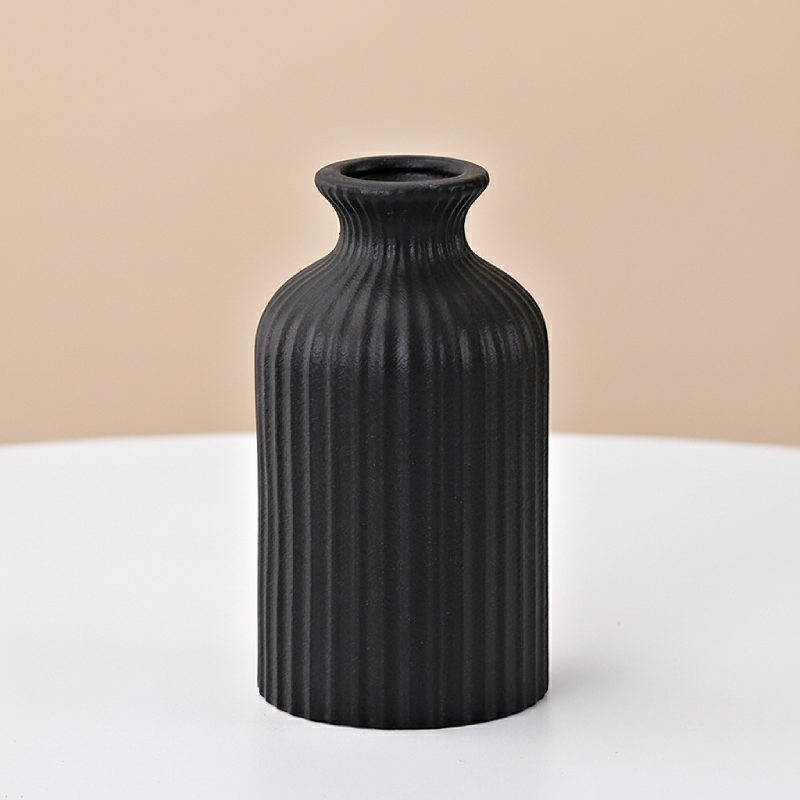 Vases en céramique noire – Design contemporain texturé L'univers-du-vase