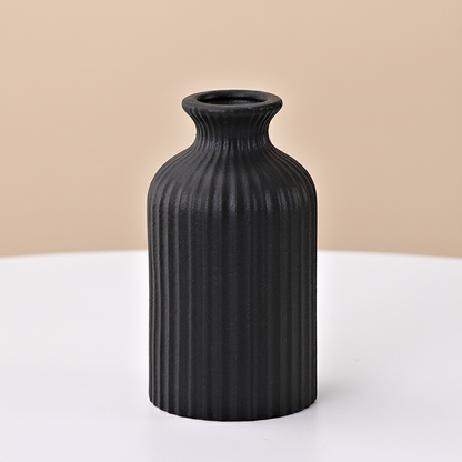 Vases en céramique noire – Design contemporain texturé L'univers-du-vase