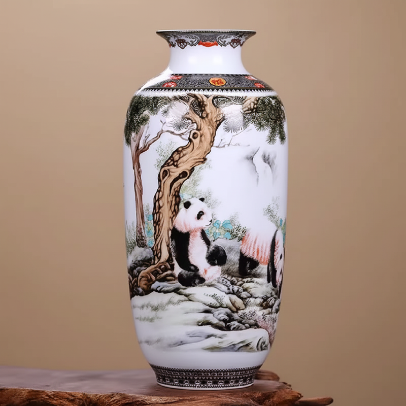 Vases en céramique décorative – Motifs chinois traditionnels L'univers-du-vase
