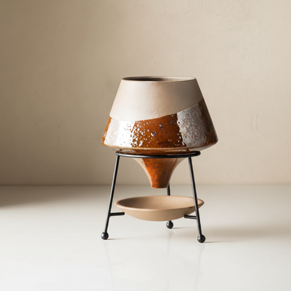 Vases en céramique sur pied – Design sculptural contemporain L'UNIVERS DU VASE