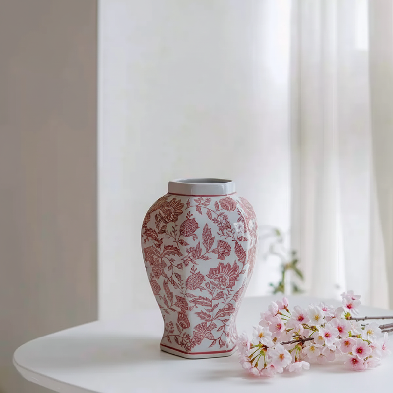 Vases en porcelaine florale – Élégance décorative intemporelle L'univers-du-vase