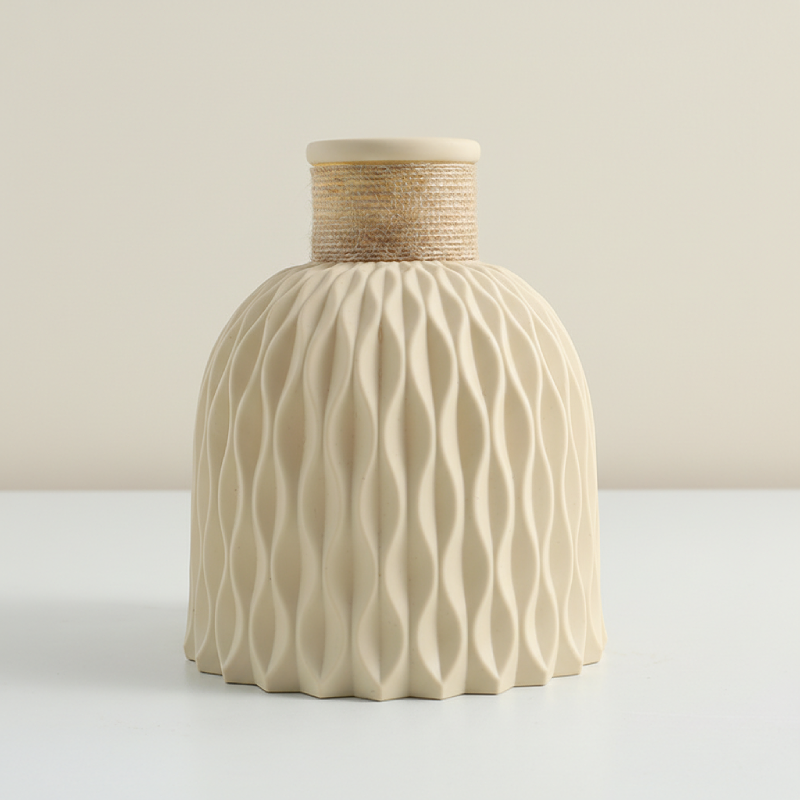 Vases texturés en plastique – Design contemporain L'UNIVERS DU VASE