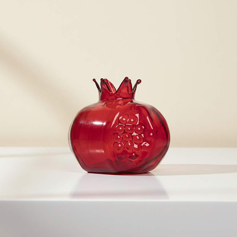 Vases en verre décoratifs – Design inspiré de la grenade, élégance contemporaine L'univers-du-vase
