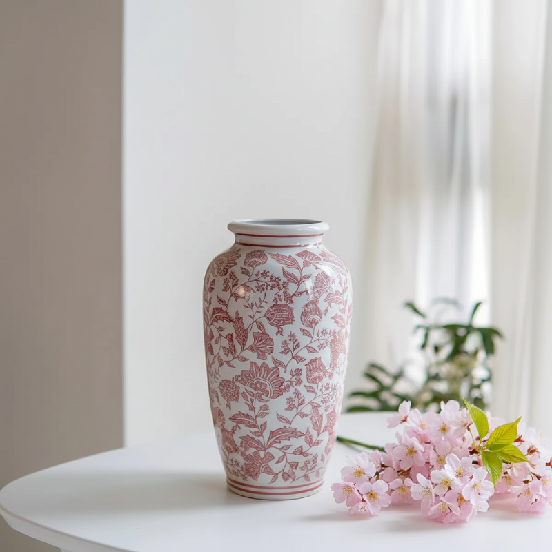 Vases en porcelaine florale – Élégance décorative intemporelle L'univers-du-vase