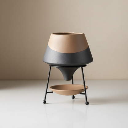 Vases en céramique sur pied – Design sculptural contemporain L'UNIVERS DU VASE