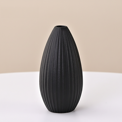 Vases en céramique noire – Design contemporain texturé L'univers-du-vase