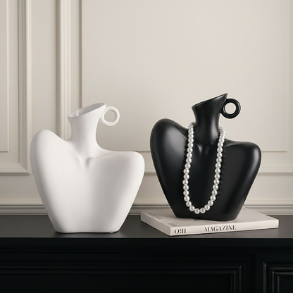 Collection vase céramique clavicule