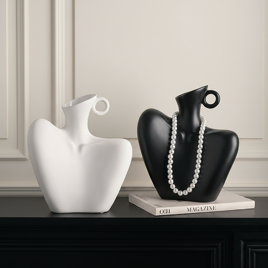 Collection vase céramique clavicule
