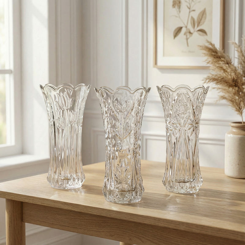 Vase en verre – Élégance intemporelle L'UNIVERS DU VASE