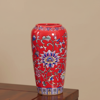 Vases en céramique florale – Décoration élégante d’inspiration asiatique L'univers-du-vase