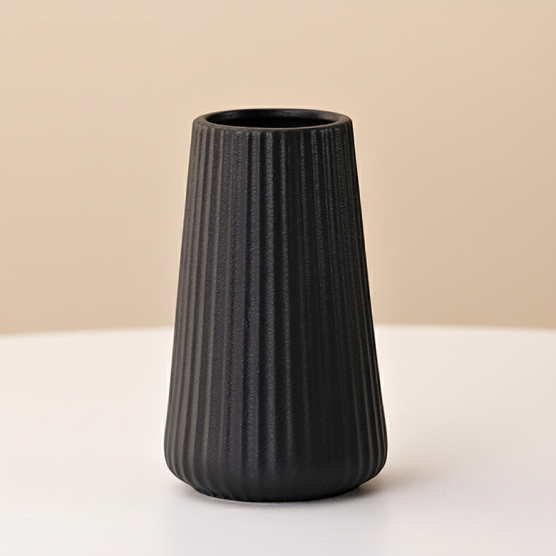 Vases en céramique noire – Design contemporain texturé L'univers-du-vase