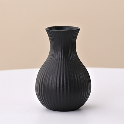 Vases en céramique noire – Design contemporain texturé L'univers-du-vase
