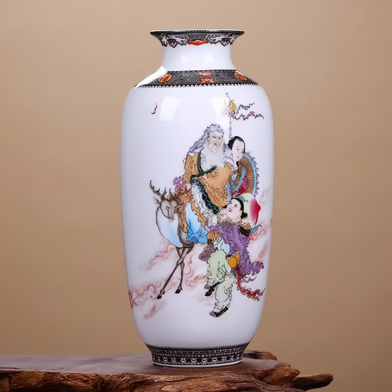 Vases en céramique décorative – Motifs chinois traditionnels L'univers-du-vase