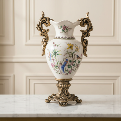 Vases décoratifs à double anses – Style classique européen raffiné L'univers-du-vase
