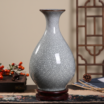Vases en céramique craquelée – Design épuré et raffiné L'univers-du-vase