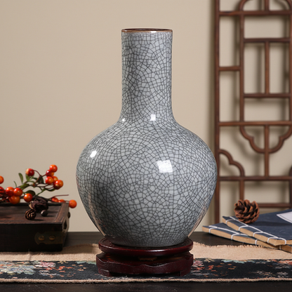 Vases en céramique craquelée – Design épuré et raffiné L'univers-du-vase