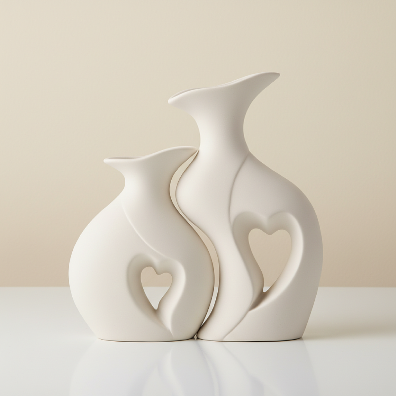 Collection de vases en céramique design – Style scandinave aux lignes sculpturales L'univers-du-vase