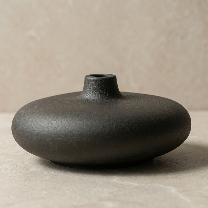 Vases zen en céramique  – Design décoratif contemporain L'UNIVERS DU VASE