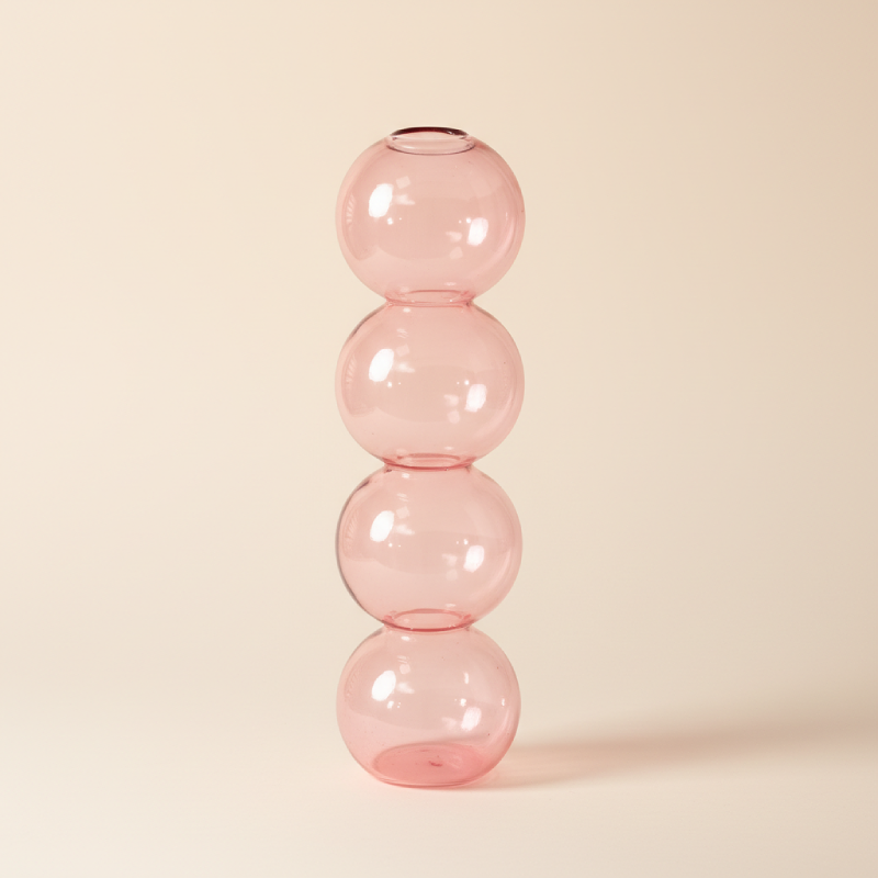 Vase en verre design – Formes sphériques colorées L'UNIVERS DU VASE