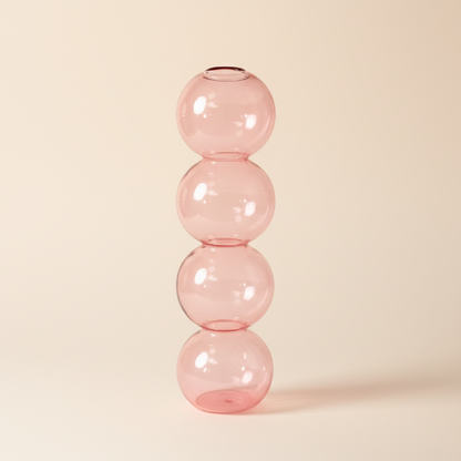 Vase en verre design – Formes sphériques colorées L'UNIVERS DU VASE
