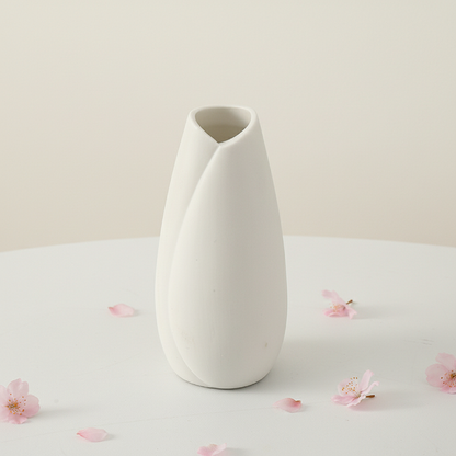 Vases en céramique blanche design – Décoration intérieure élégante L'univers-du-vase