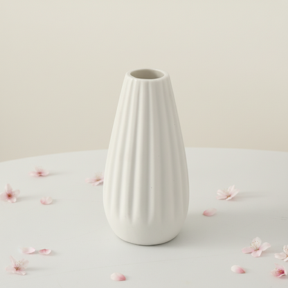 Vases en céramique blanche design – Décoration intérieure élégante L'univers-du-vase