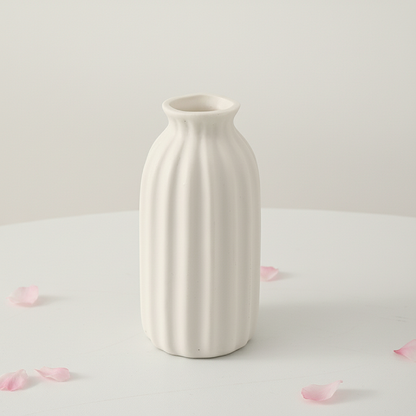 Vases en céramique blanche design – Décoration intérieure élégante L'univers-du-vase
