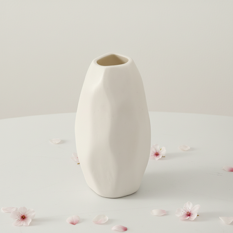 Vases en céramique blanche design – Décoration intérieure élégante L'univers-du-vase