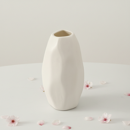 Vases en céramique blanche design – Décoration intérieure élégante L'univers-du-vase