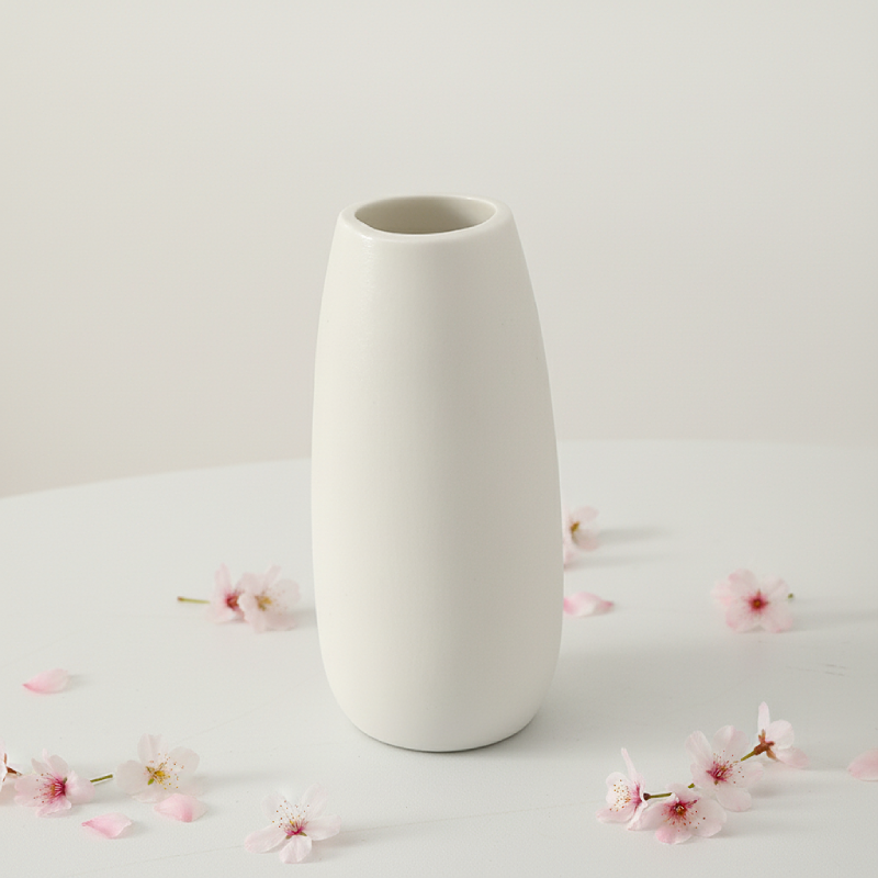 Vases en céramique blanche design – Décoration intérieure élégante L'univers-du-vase