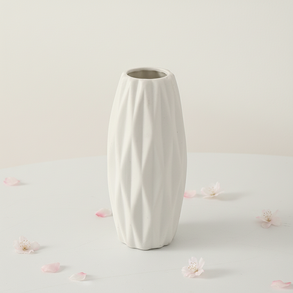 Vases en céramique blanche design – Décoration intérieure élégante L'univers-du-vase