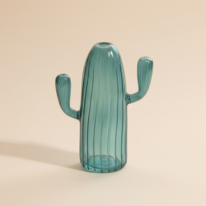 Vase en verre cactus – Design végétal contemporain L'UNIVERS DU VASE
