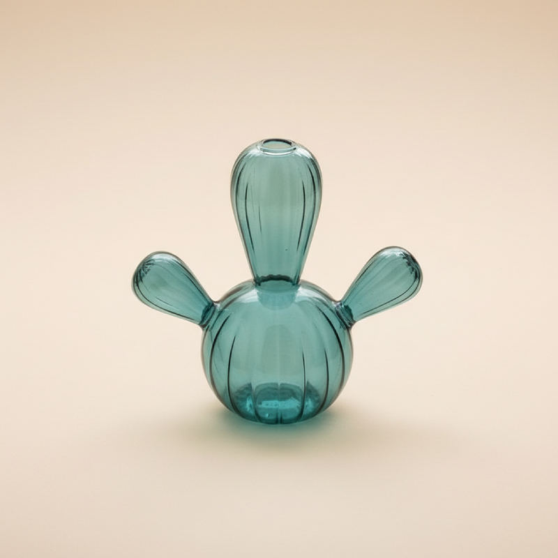 Vase en verre cactus – Design végétal contemporain L'UNIVERS DU VASE