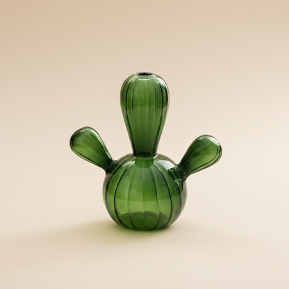 Vase en verre cactus – Design végétal contemporain L'UNIVERS DU VASE