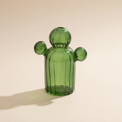 Vase en verre cactus – Design végétal contemporain L'UNIVERS DU VASE