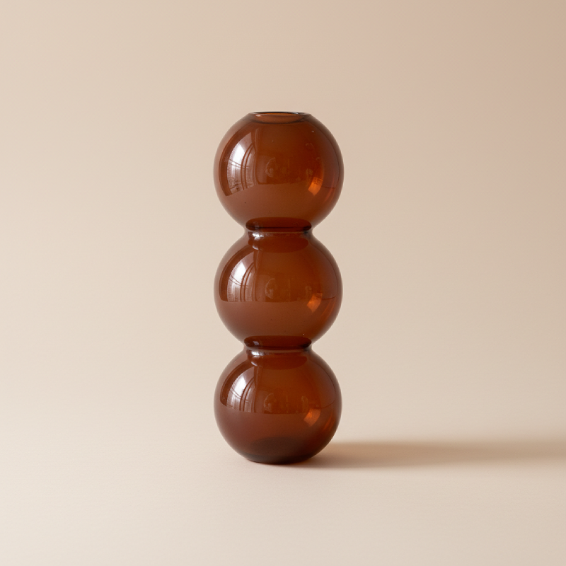 Vase en verre design – Formes sphériques colorées L'UNIVERS DU VASE