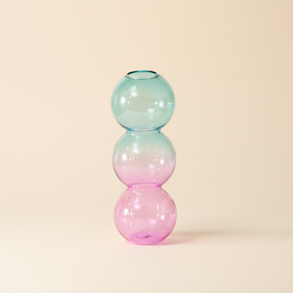 Vase en verre design – Formes sphériques colorées L'UNIVERS DU VASE