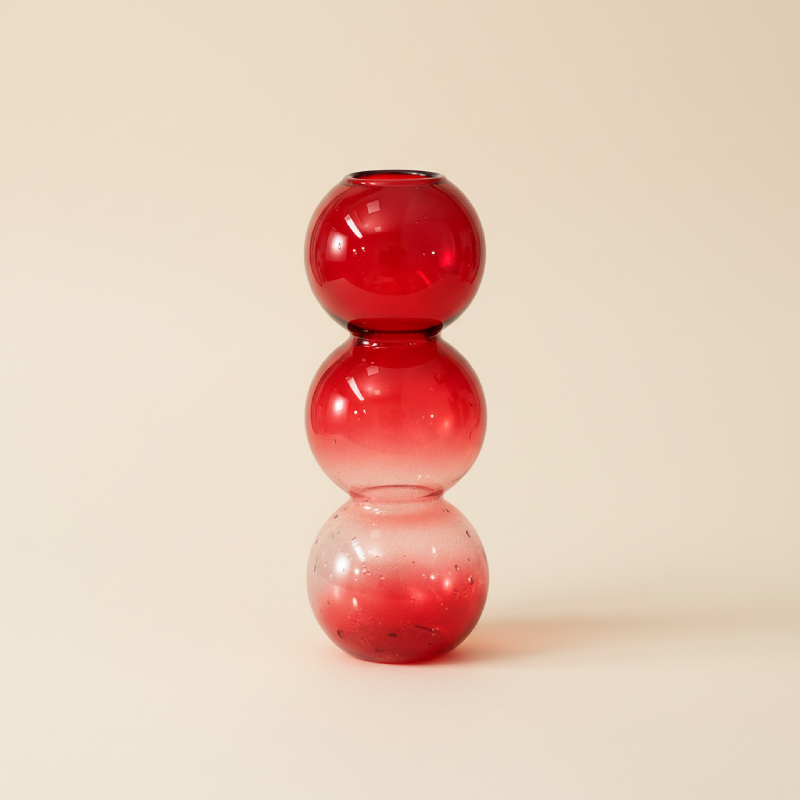 Vase en verre design – Formes sphériques colorées L'UNIVERS DU VASE