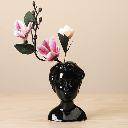 Vases visage en céramique – Design artistique contemporain L'univers-du-vase
