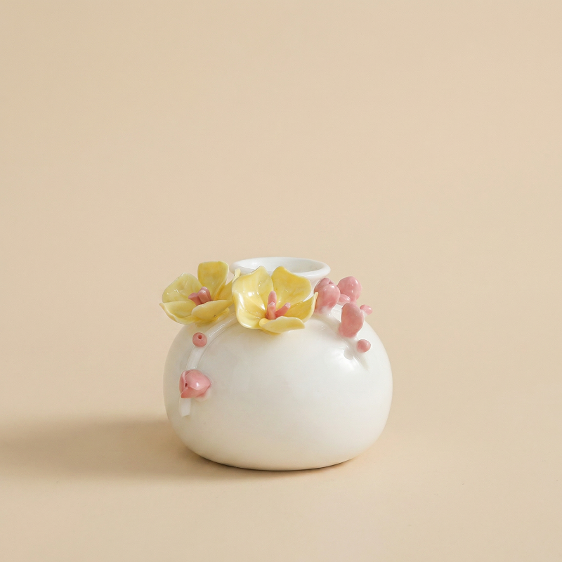 Vases en céramique fleurs de cerisier