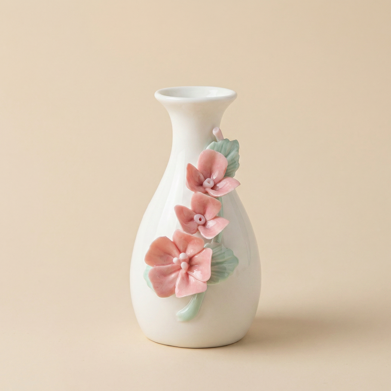 Vases en céramique fleurs de cerisier