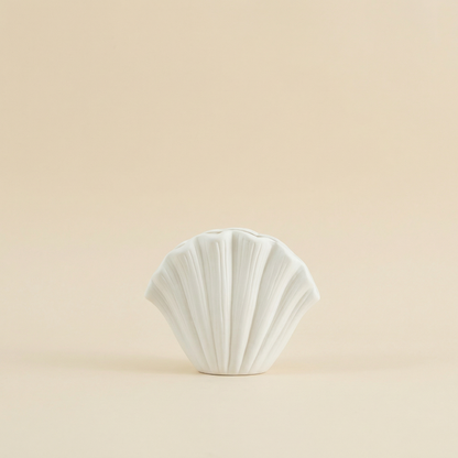 Vases en céramique forme coquillage