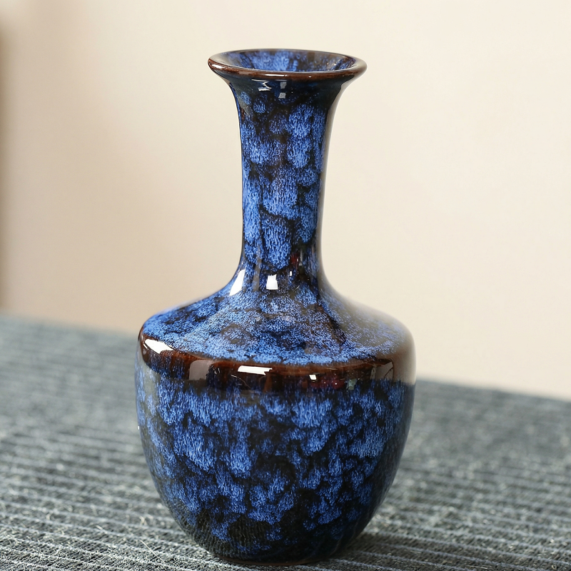 Vases en céramique effet craquelé