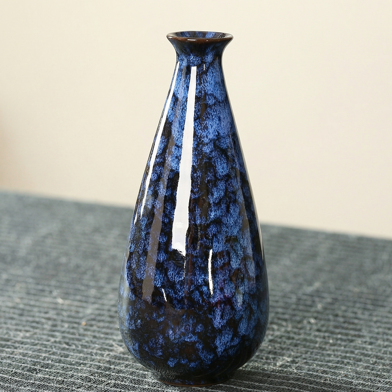 Vases en céramique effet craquelé